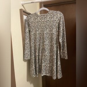 Maurices Evsie 11/12 Leopard Print Kids Casual Dress